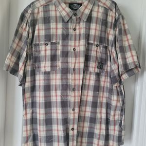 Harley Davidson Short Sleeve Button up 3x